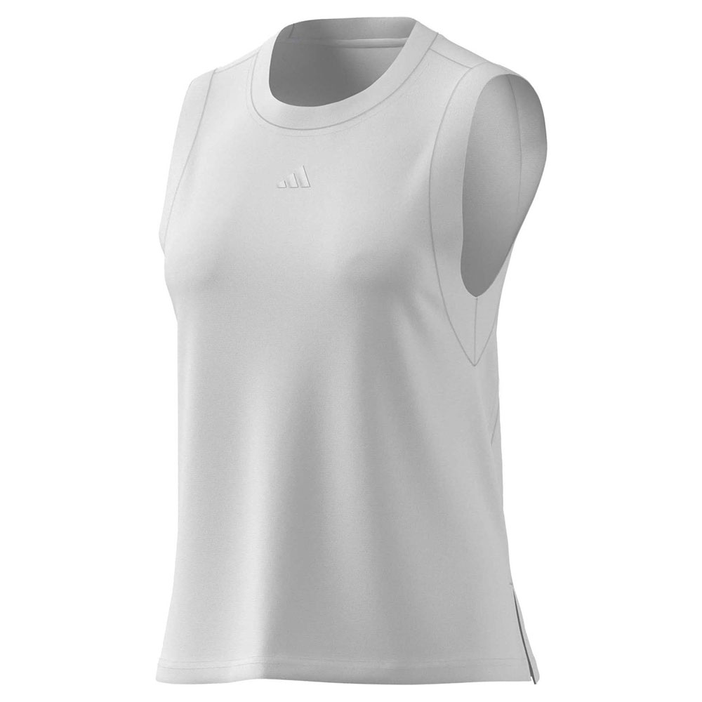 Adidas Match Sleeveless T-shirt Weiß S Frau Adidas Match Sleeveless T-shirt Weiß S Frau von Adidas