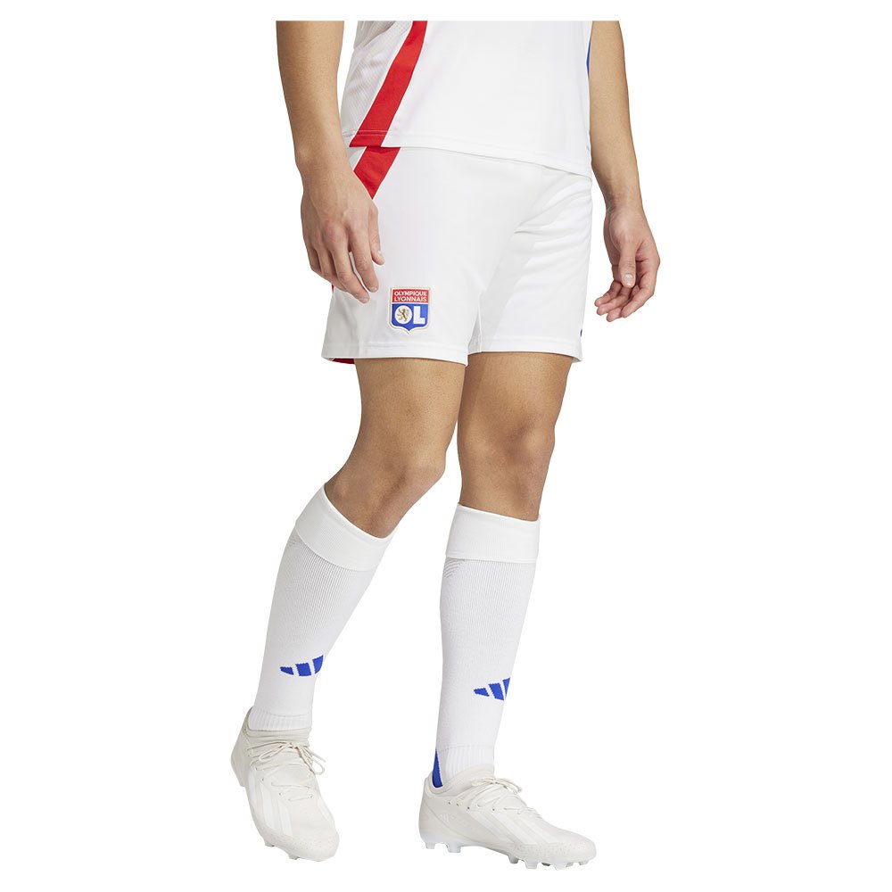 Adidas Olympique Lyon 24/25 Home Shorts Weiß M von Adidas