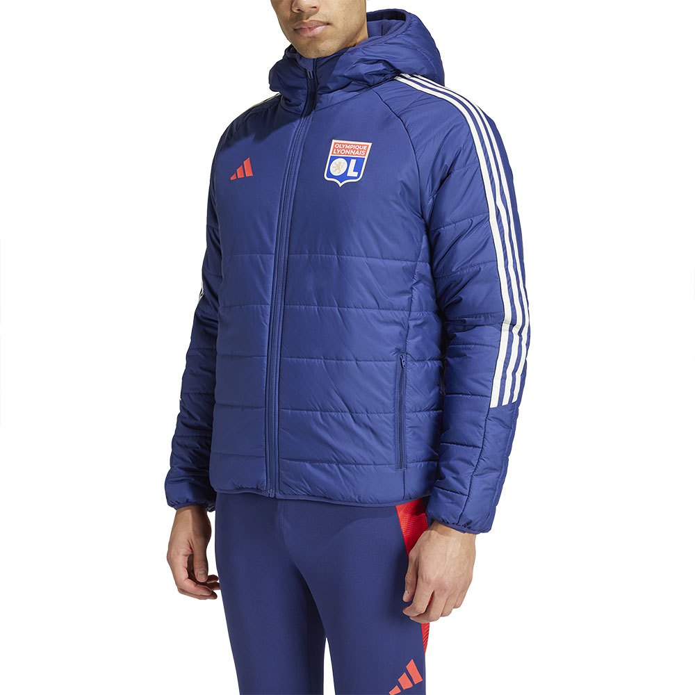 Adidas Olympique Lyon 24/25 Winter Jacket Blau XS von Adidas