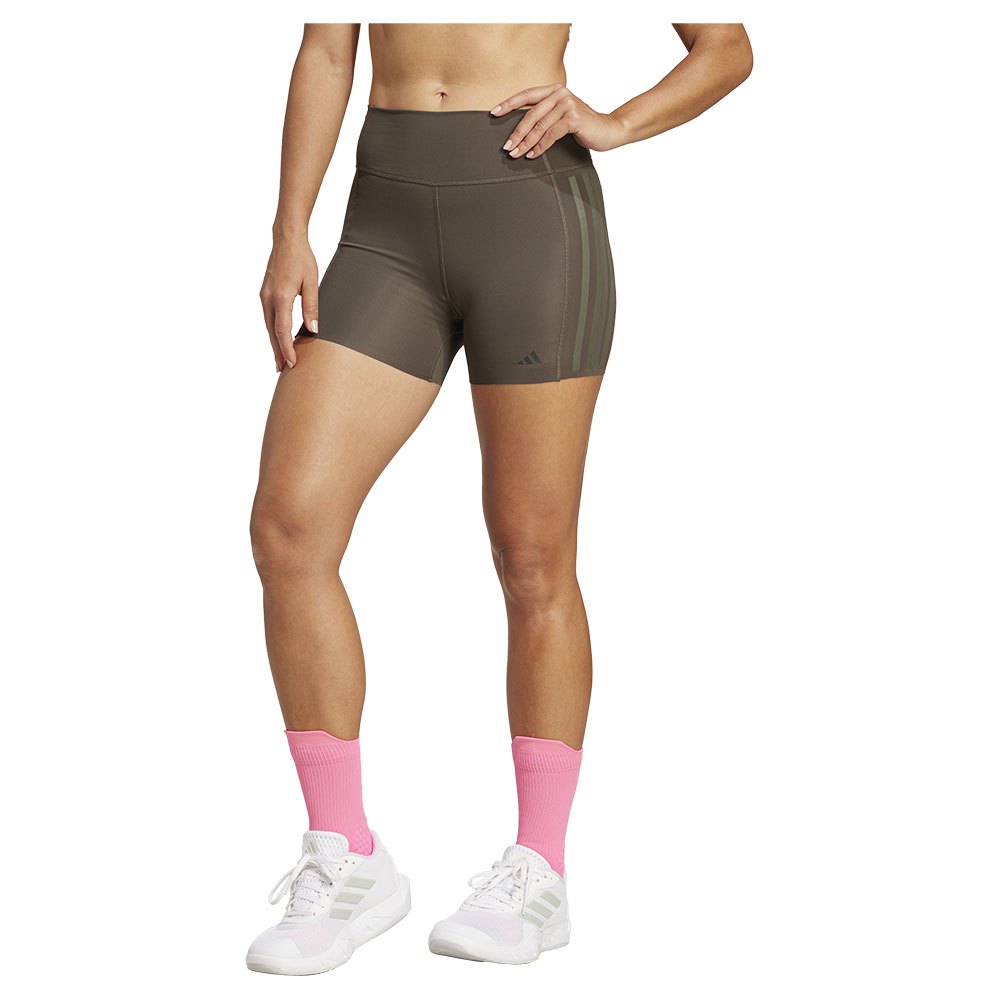 Adidas Optime 4´´ Raw Cut Hem Short Leggings Braun XL Frau Adidas Optime 4´´ Raw Cut Hem Short Leggings Braun XL Frau von Adidas