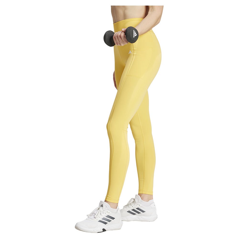 Adidas Optime Hr Leggings Gelb XL / Regular Frau von Adidas