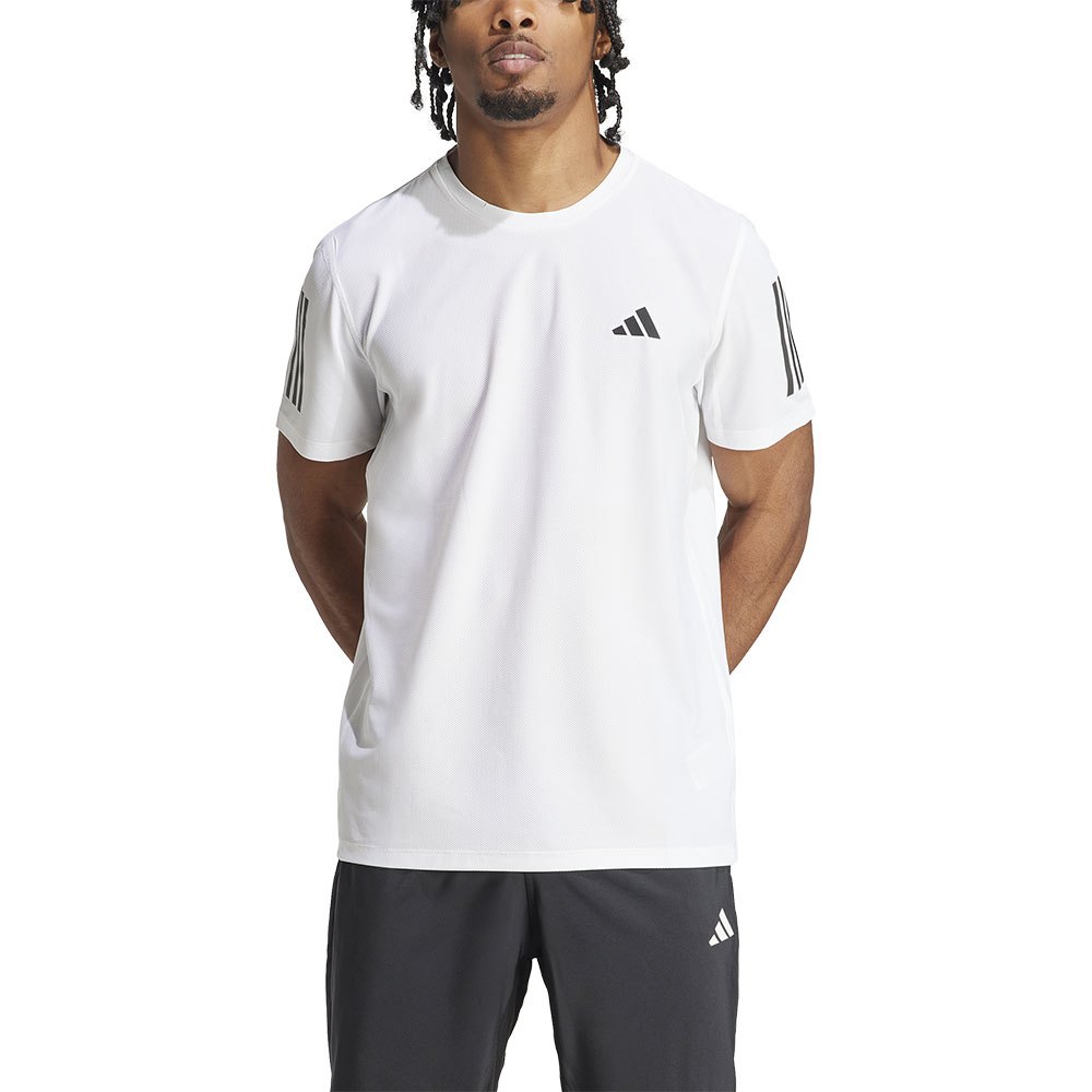 Adidas Own The Run Base Short Sleeve T-shirt Weiß XL / Regular Mann Adidas Own The Run Base Short Sleeve T-shirt Weiß XL / Regular Mann von Adidas