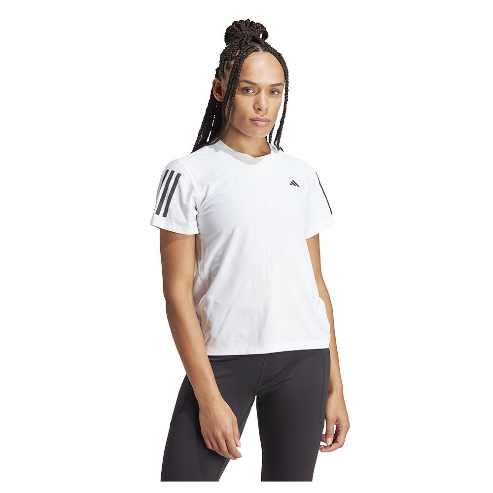 Adidas Own The Run Base Short Sleeve T-shirt Weiß XL Frau Adidas Own The Run Base Short Sleeve T-shirt Weiß XL Frau von Adidas