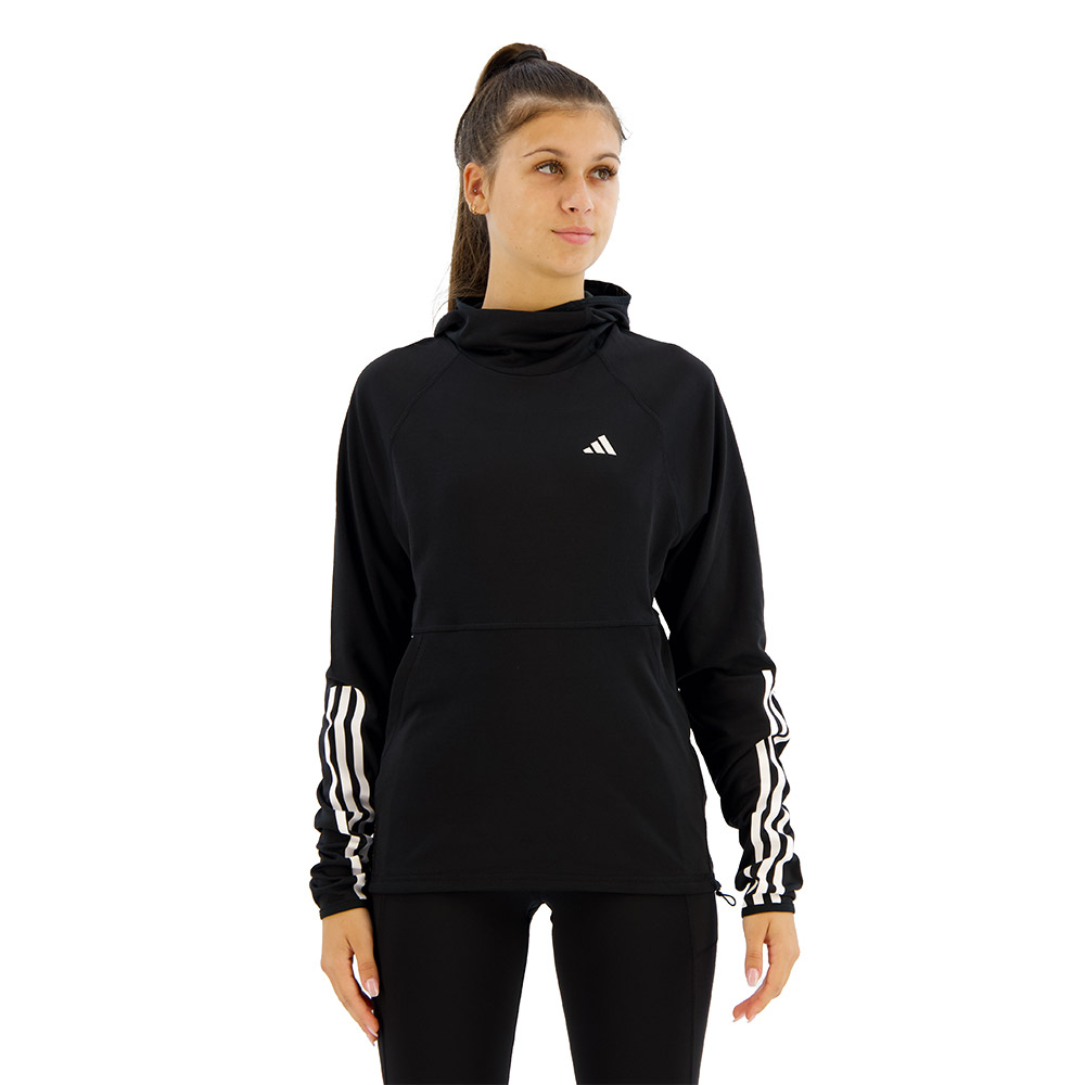 Adidas Own The Run Excite 3 Stripes Hoodie Schwarz S Frau Adidas Own The Run Excite 3 Stripes Hoodie Schwarz S Frau von Adidas