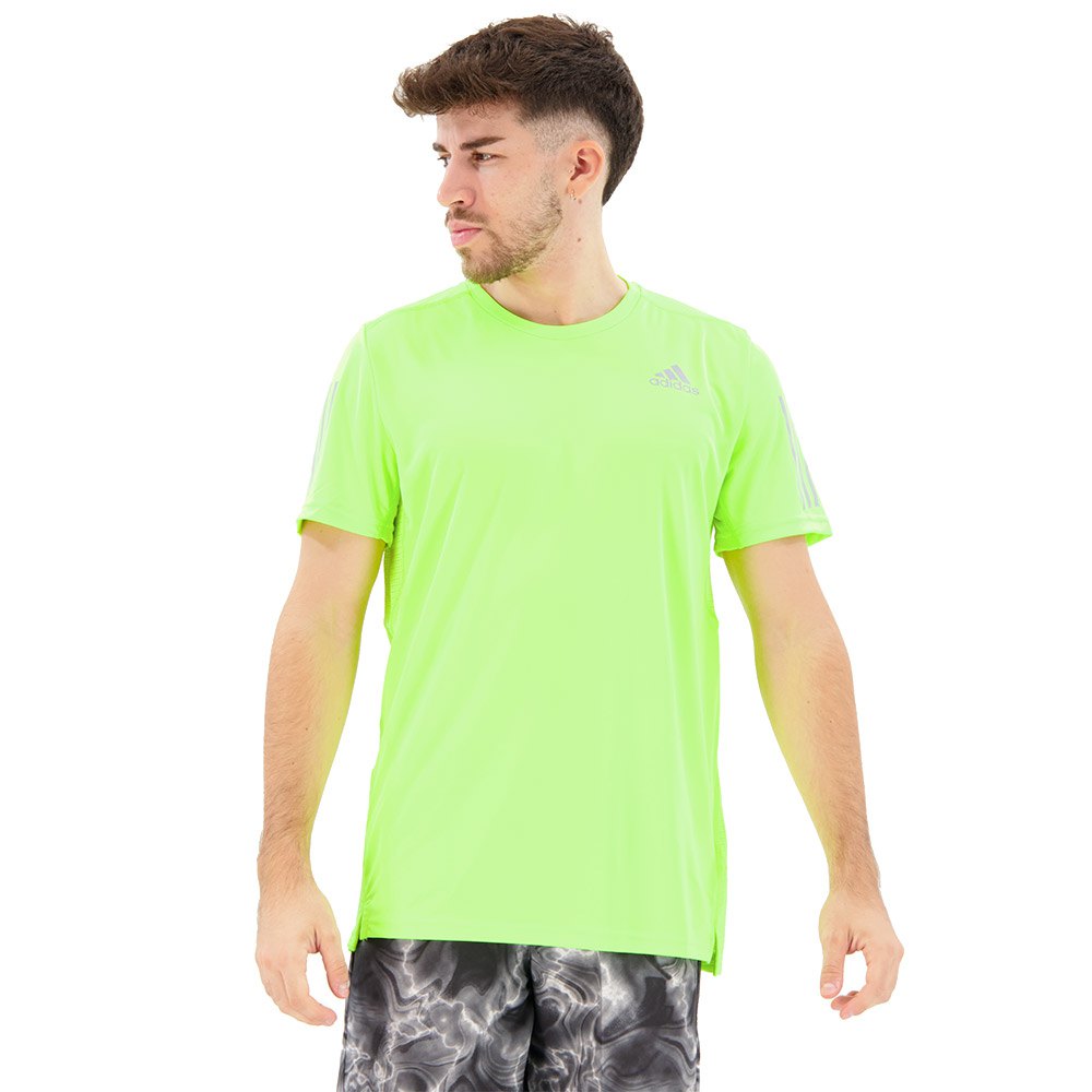 Adidas Own The Run Short Sleeve T-shirt Gelb XL Mann von Adidas