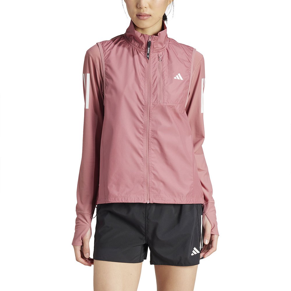 Adidas Own The Run Vest Rosa L Frau von Adidas