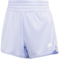 Adidas Pacer Knit High 3in Shorts Damen Flieder - Xl von Adidas