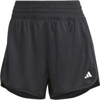 Adidas Pacer Knit High-rise Shorts Damen Schwarz - L von Adidas