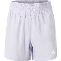 Adidas Pacer Training 3 Stripes Woven High-rise Shorts Damen Flieder - L Adidas Pacer Training 3 Stripes Woven High-rise Shorts Damen Flieder - L von Adidas