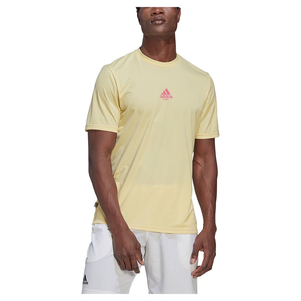 Adidas Pad Short Sleeve T-shirt Gelb XL Mann Adidas Pad Short Sleeve T-shirt Gelb XL Mann von Adidas