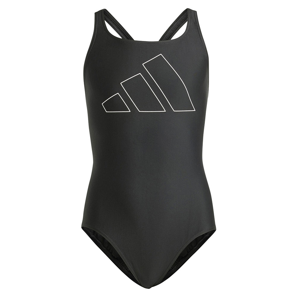 Adidas Performance Big Bars Swimsuit Schwarz 3-4 Years Mädchen Adidas Performance Big Bars Swimsuit Schwarz 3-4 Years Mädchen von Adidas