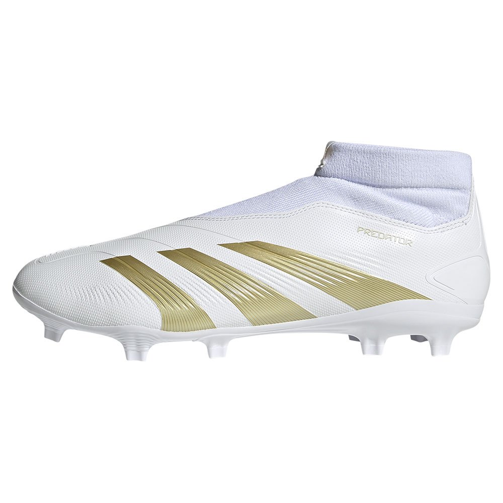 Adidas Predator League Laceless Fg Football Boots Weiß EU 44 2/3 von Adidas