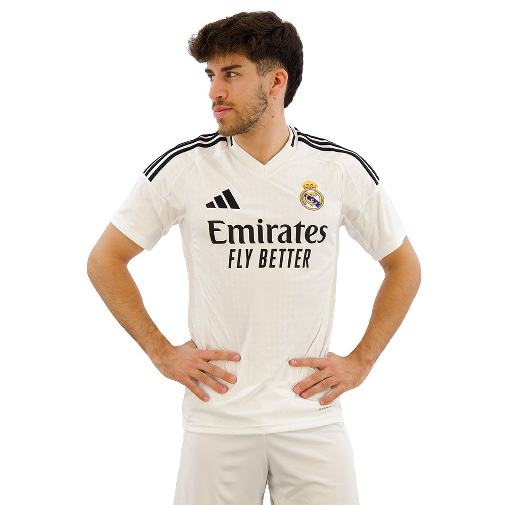 Adidas Real Madrid 24/25 Home Short Sleeve T-shirt Weiß S Adidas Real Madrid 24/25 Home Short Sleeve T-shirt Weiß S von Adidas