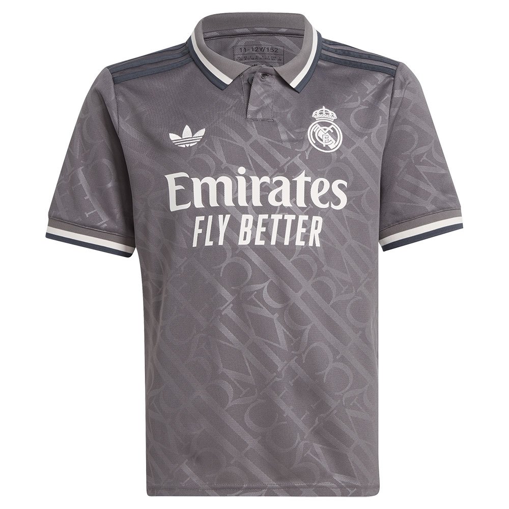 Adidas Real Madrid 24/25 Third Junior Short Sleeve T-shirt Grau 15-16 Years Adidas Real Madrid 24/25 Third Junior Short Sleeve T-shirt Grau 15-16 Years von Adidas