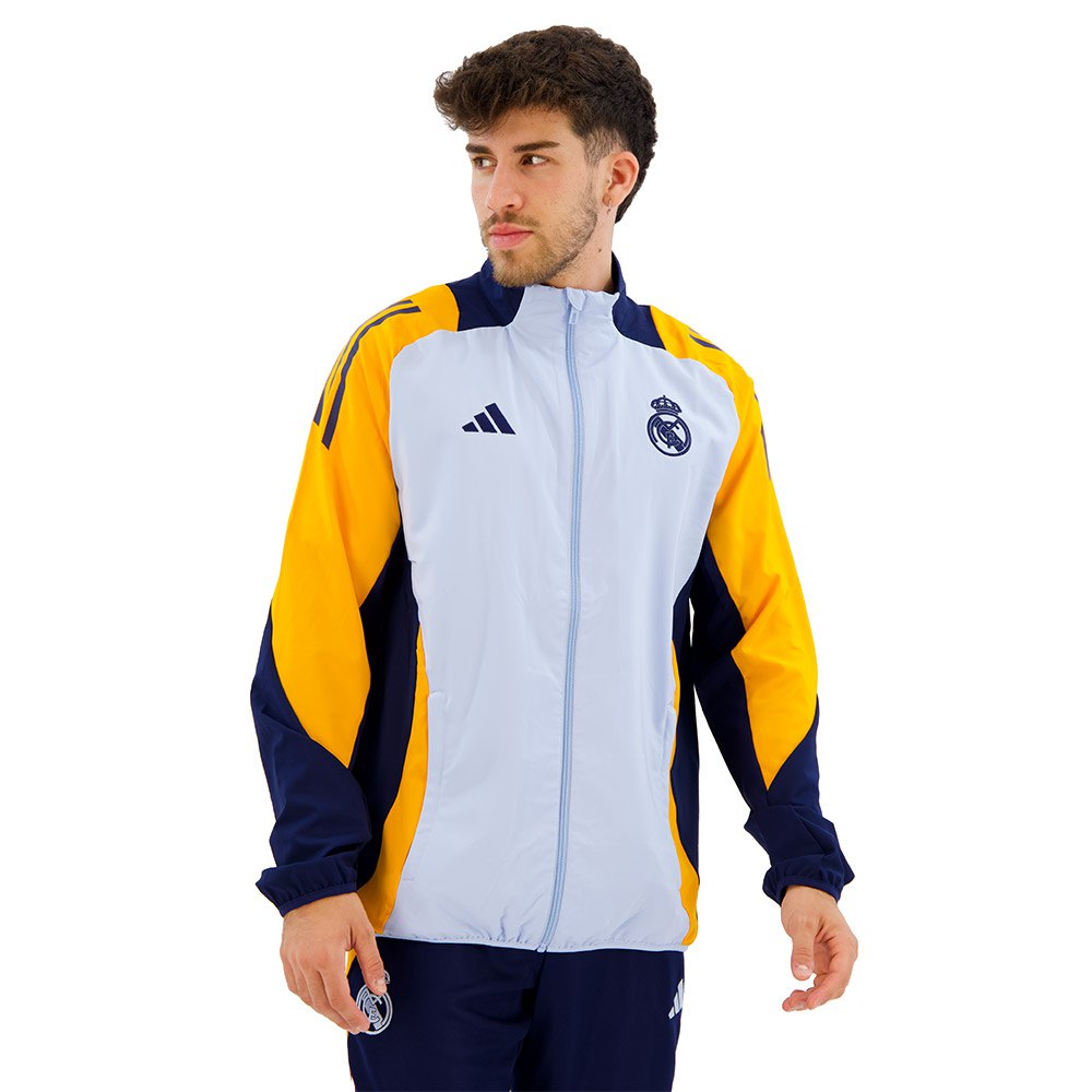 Adidas Real Madrid Competition 24/25 Presentation Tracksuit Jacket Gelb 2XL / Regular von Adidas