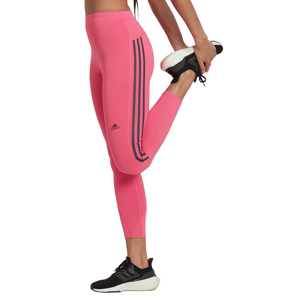 Adidas Run Icons 3 Stripes 7/8s Leggings Rosa L Frau Adidas Run Icons 3 Stripes 7/8s Leggings Rosa L Frau von Adidas
