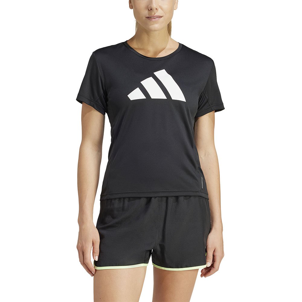 Adidas Run It Short Sleeve T-shirt Schwarz XS Frau Adidas Run It Short Sleeve T-shirt Schwarz XS Frau von Adidas