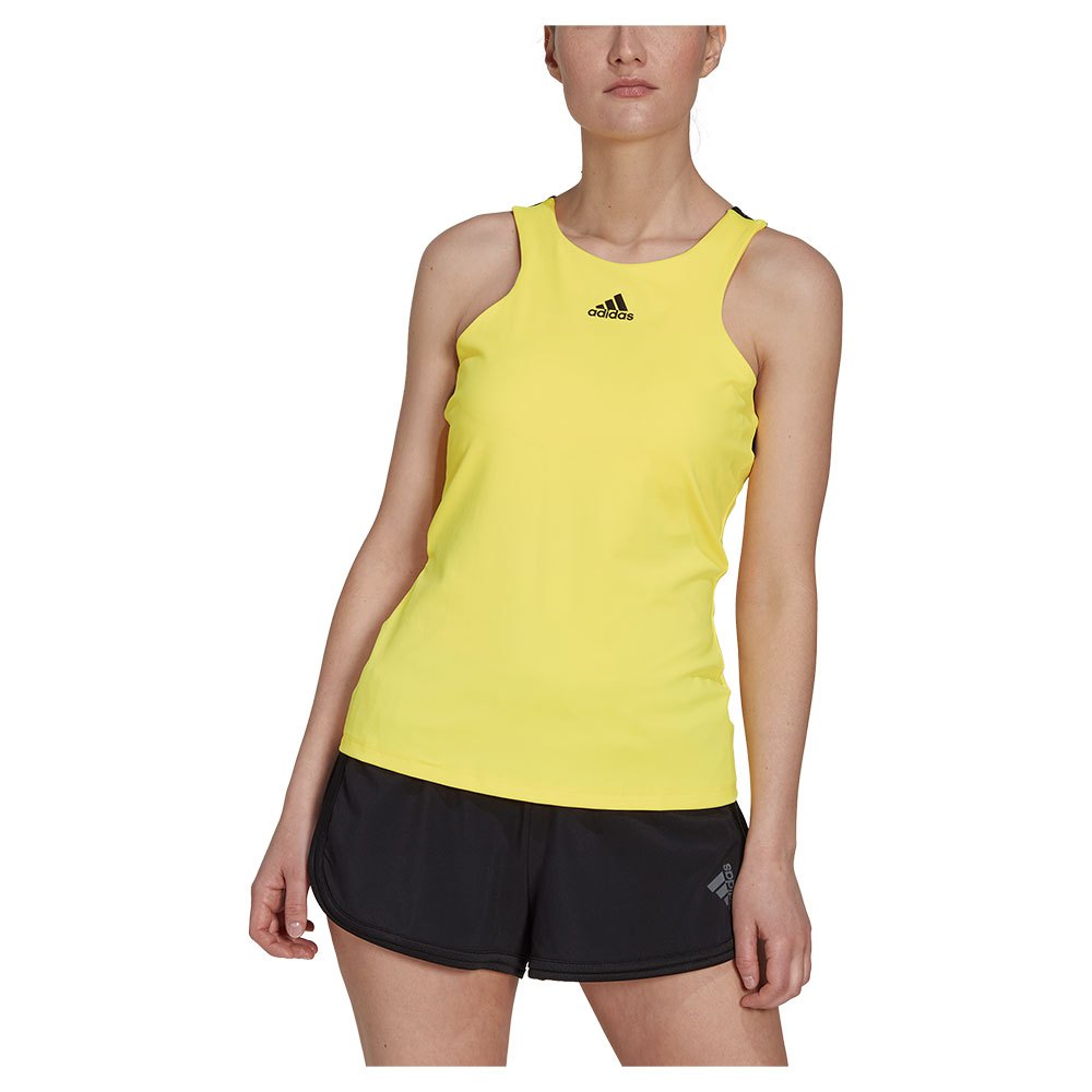 Adidas Hp0721 Sleeveless T-shirt Gelb XS Frau Adidas Hp0721 Sleeveless T-shirt Gelb XS Frau von Adidas