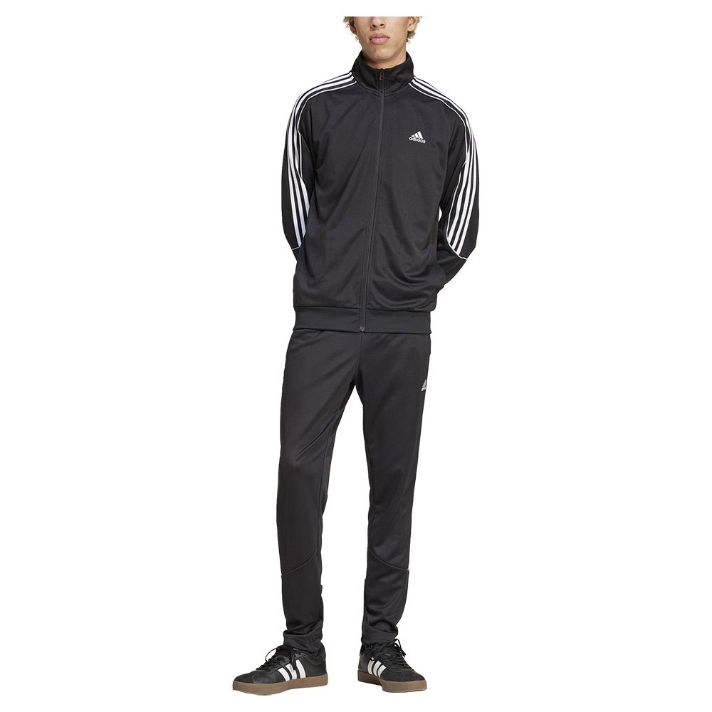 Adidas Sportswear 3 Stripes Doubleknit Tracksuit Schwarz L / Regular Mann von Adidas