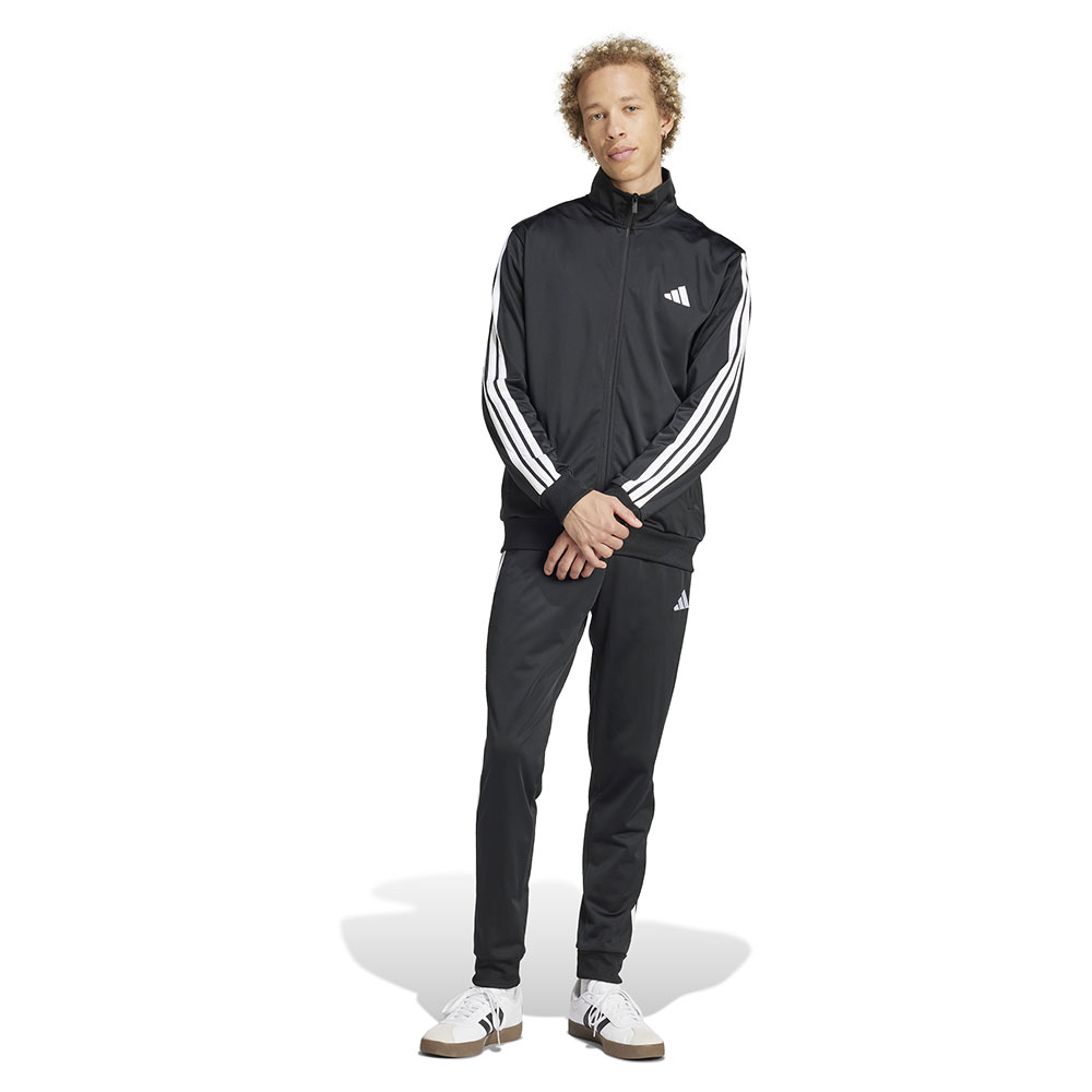 Adidas Sportswear Basic 3 Stripes Tricot Tracksuit Schwarz 2XL / Regular Mann von Adidas