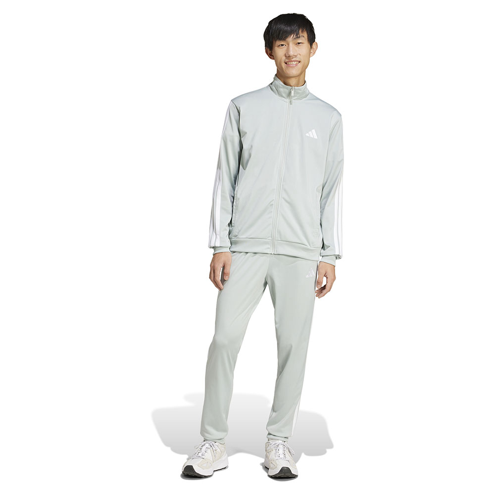 Adidas Sportswear Basic 3 Stripes Tricot Tracksuit Grau L / Regular Mann Adidas Sportswear Basic 3 Stripes Tricot Tracksuit Grau L / Regular Mann von Adidas