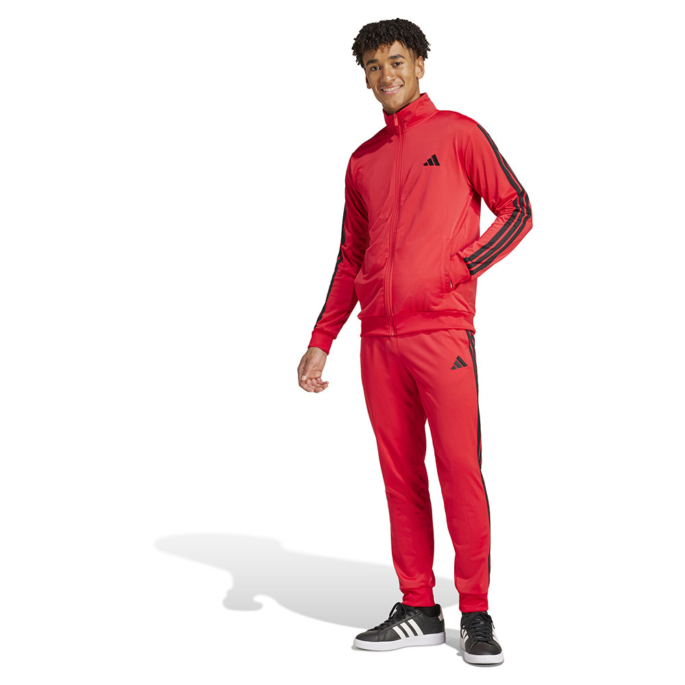 Adidas Sportswear Basic 3 Stripes Tricot Tracksuit Orange 2XL / Regular Mann Adidas Sportswear Basic 3 Stripes Tricot Tracksuit Orange 2XL / Regular Mann von Adidas