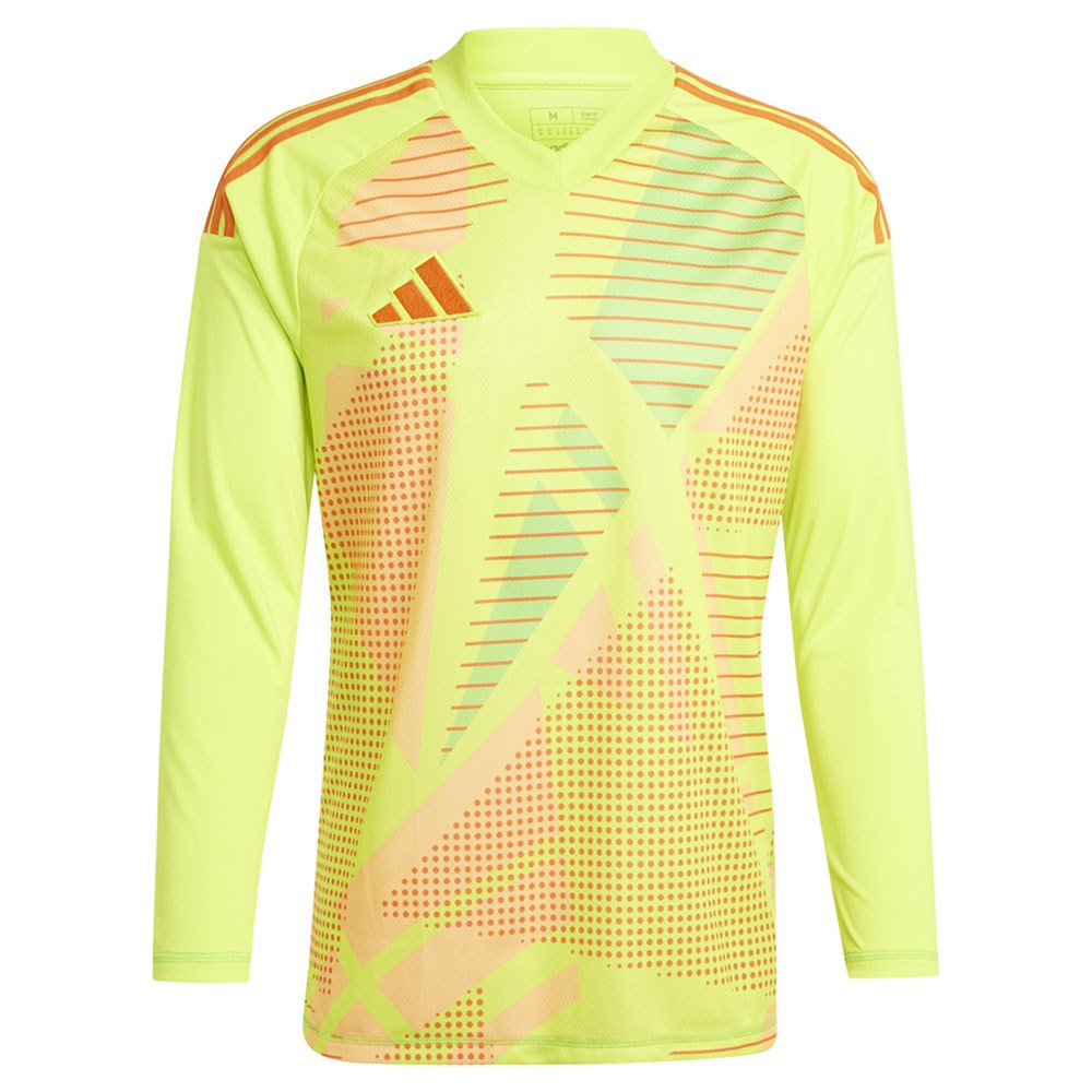 Adidas T24 C Long Sleeve Goalkeeper T-shirt Gelb S / Regular Mann von Adidas