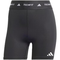 Adidas Tech-fit Ballshort Damen Schwarz - S von Adidas