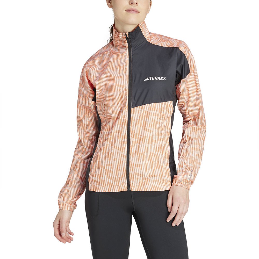 Adidas Terrex Trail Running Windbreaker Jacket Orange L Frau Adidas Terrex Trail Running Windbreaker Jacket Orange L Frau von Adidas