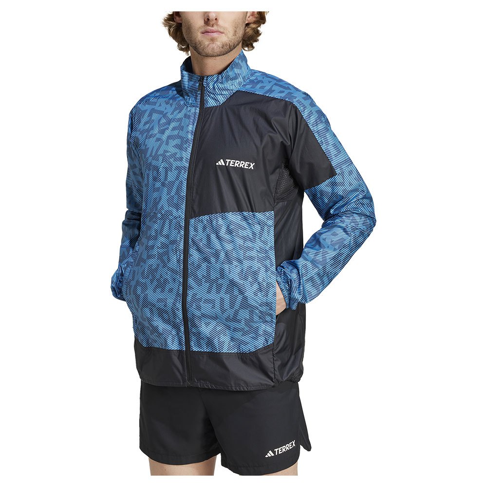 Adidas Terrex Trail Running Windbreaker Jacket Blau S Mann Adidas Terrex Trail Running Windbreaker Jacket Blau S Mann von Adidas