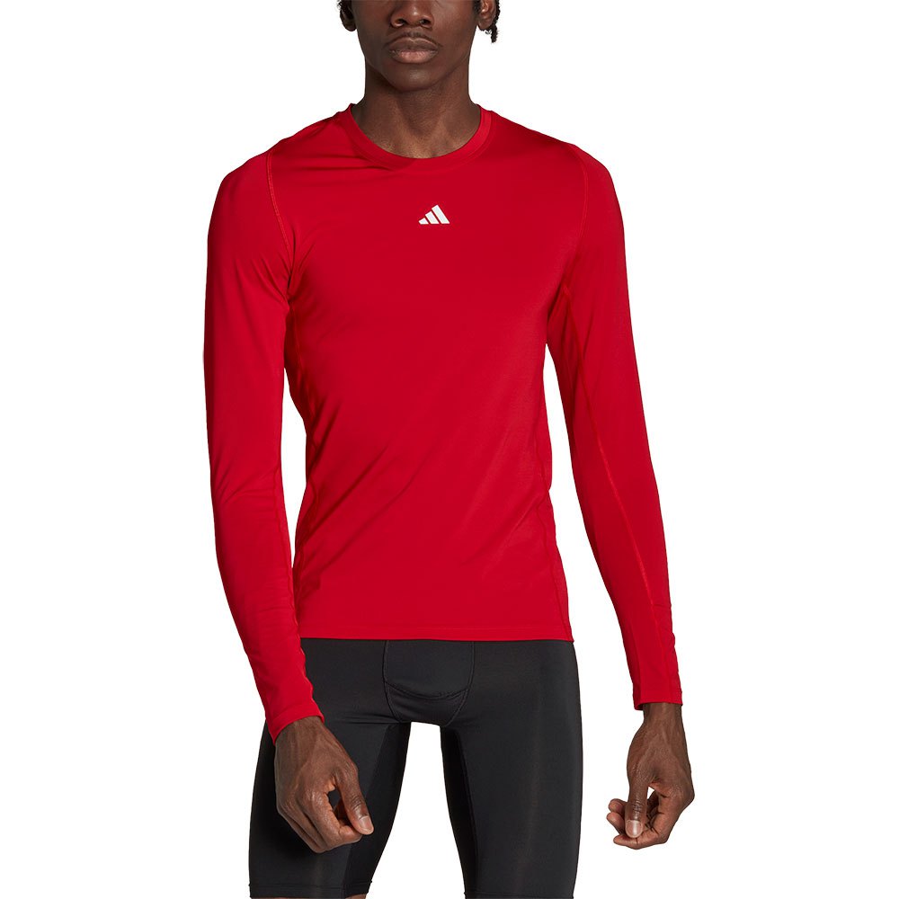 Adidas Tf Long Sleeve T-shirt Rot M / Regular Mann von Adidas