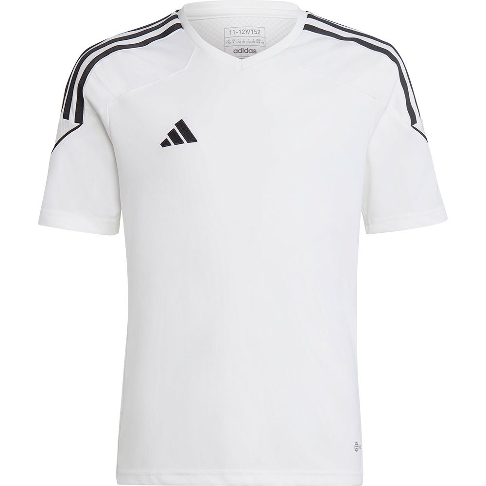 Adidas Tiro 23 Short Sleeve T-shirt Weiß 7-8 Years Junge von Adidas
