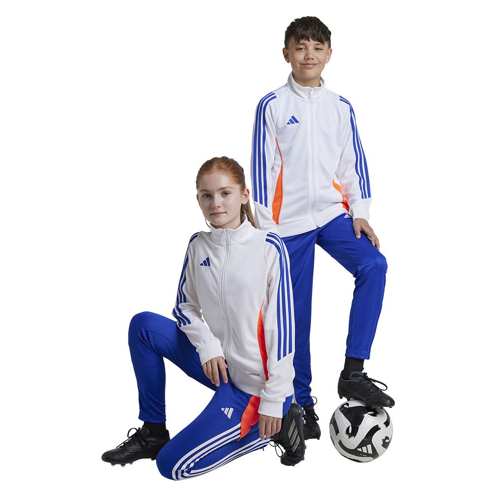 Adidas Tiro 24 Slim Training Tracksuit Pants Blau 11-12 Years Junge von Adidas