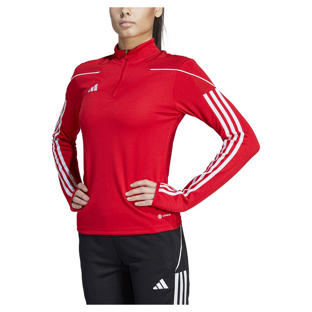 Adidas Tiro23l Tr Jacket Rot L / Regular Frau von Adidas