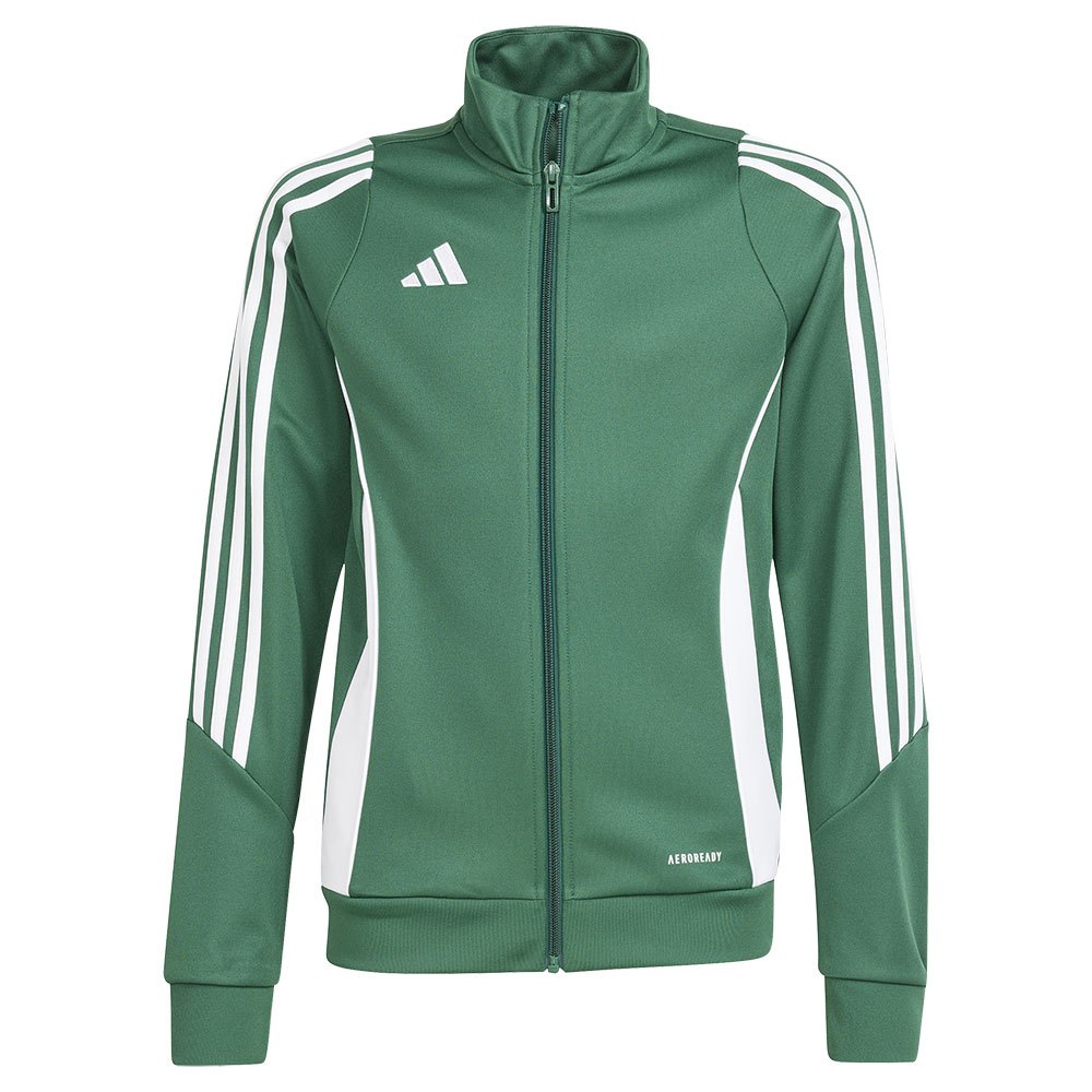 Adidas Tiro24 Tracksuit Jacket Grün 13-14 Years Junge von Adidas