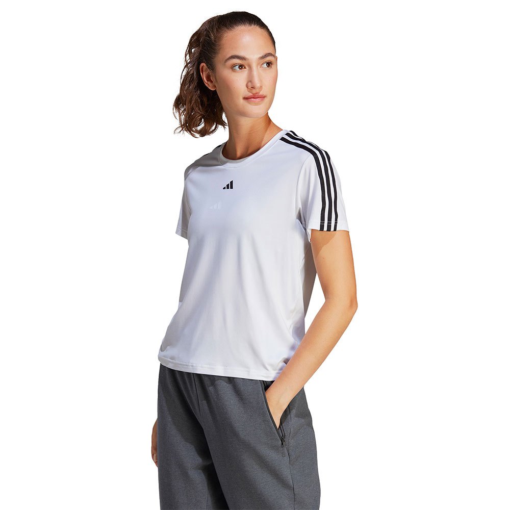 Adidas Tr-es 3s Short Sleeve T-shirt Weiß L / Regular Frau von Adidas