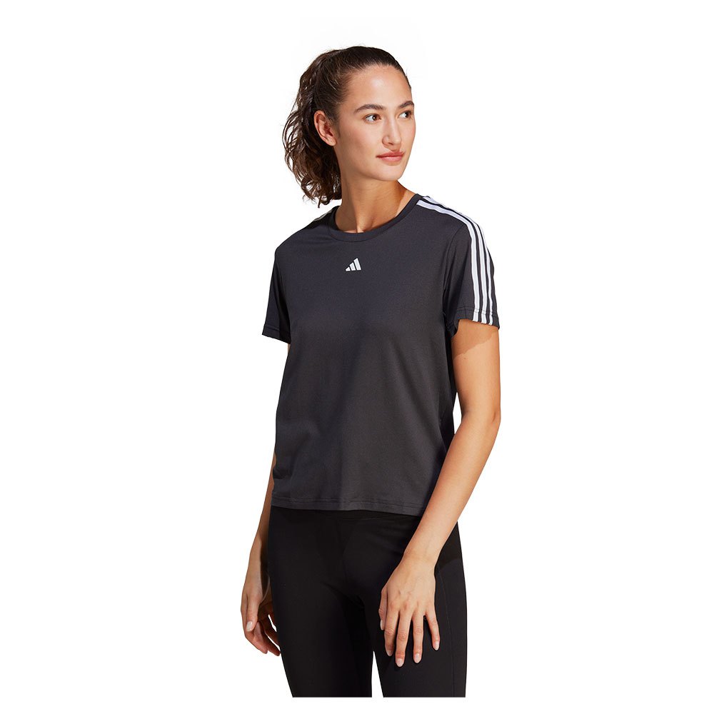 Adidas Tr-es 3s Short Sleeve T-shirt Schwarz M / Regular Frau von Adidas
