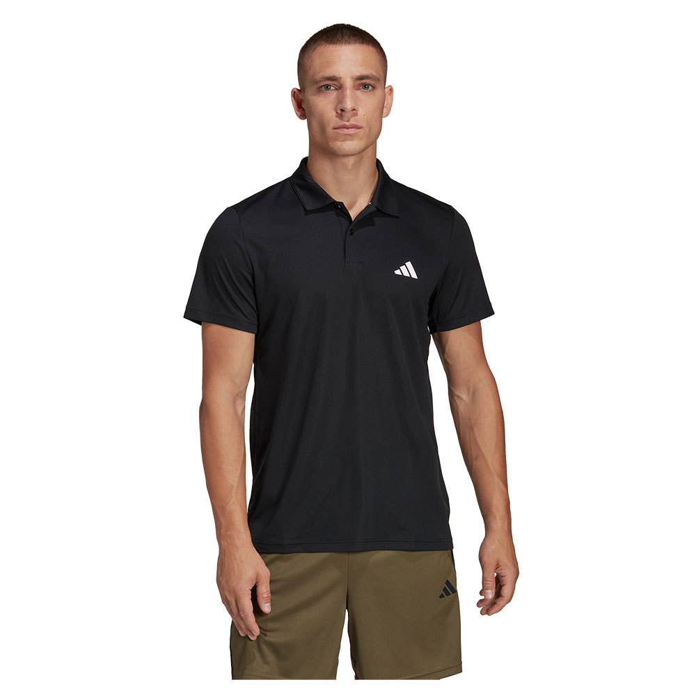 Adidas Tr-es Base Short Sleeve Polo Schwarz XL / Regular Mann von Adidas