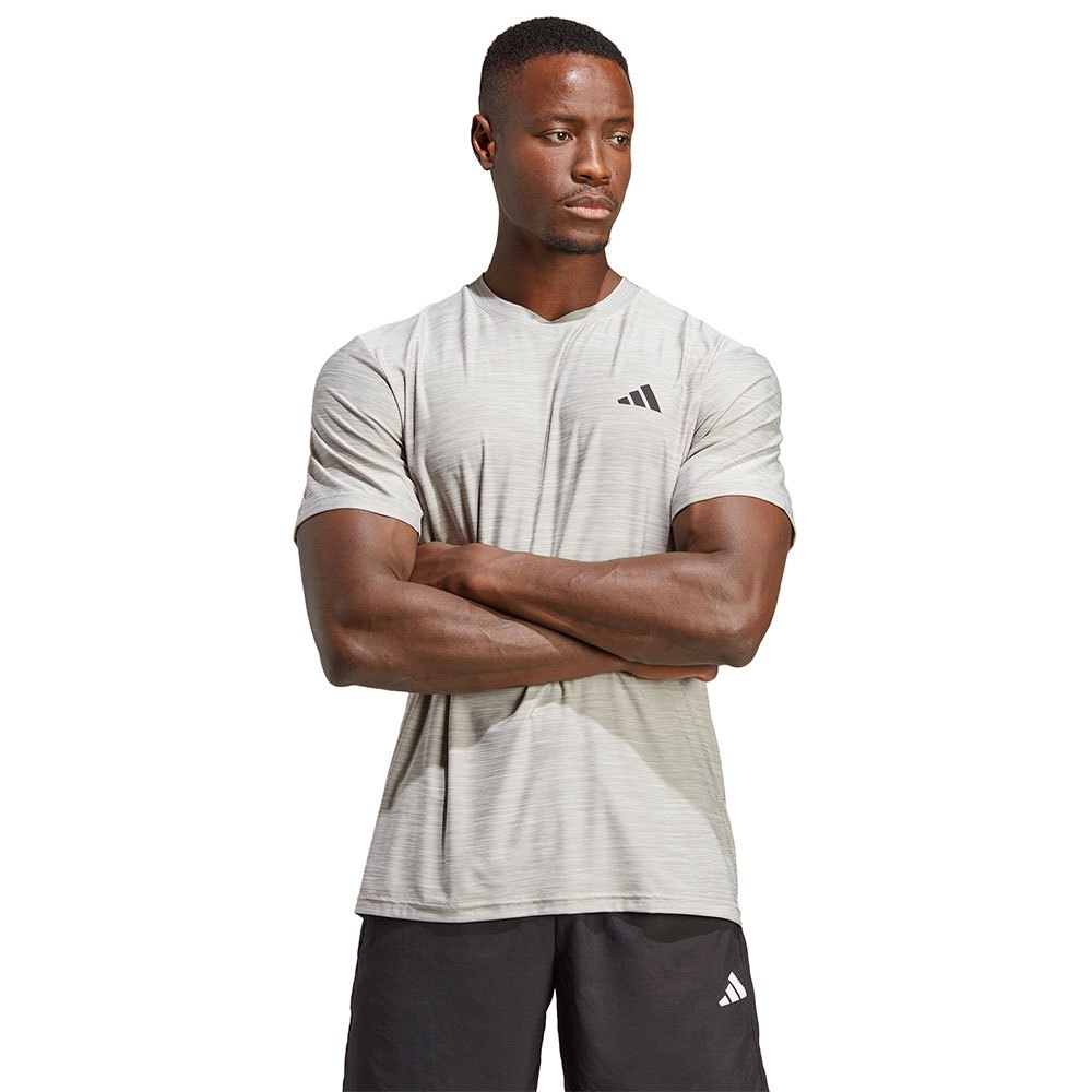 Adidas Tr-es Stretch Short Sleeve T-shirt Grau M / Regular Mann von Adidas