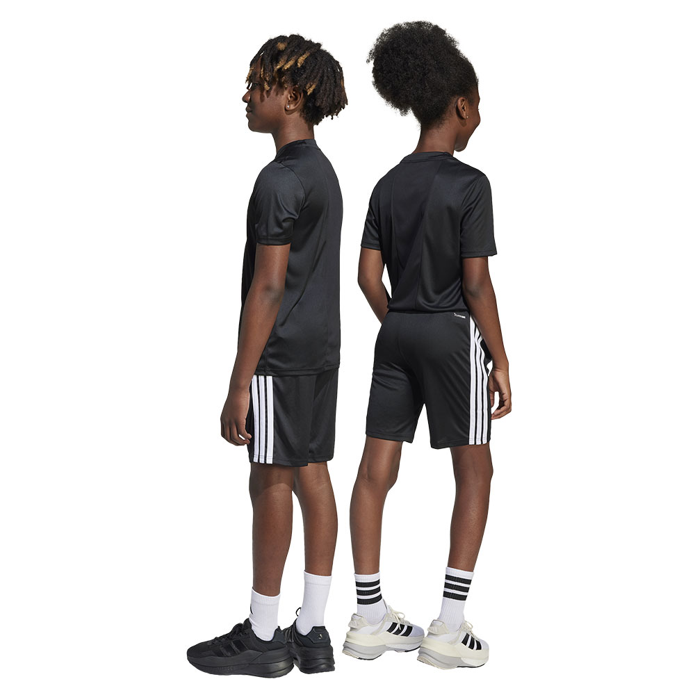 Adidas Train Essentials 3 Stripes Tee Tracksuit Schwarz 15-16 Years Junge von Adidas