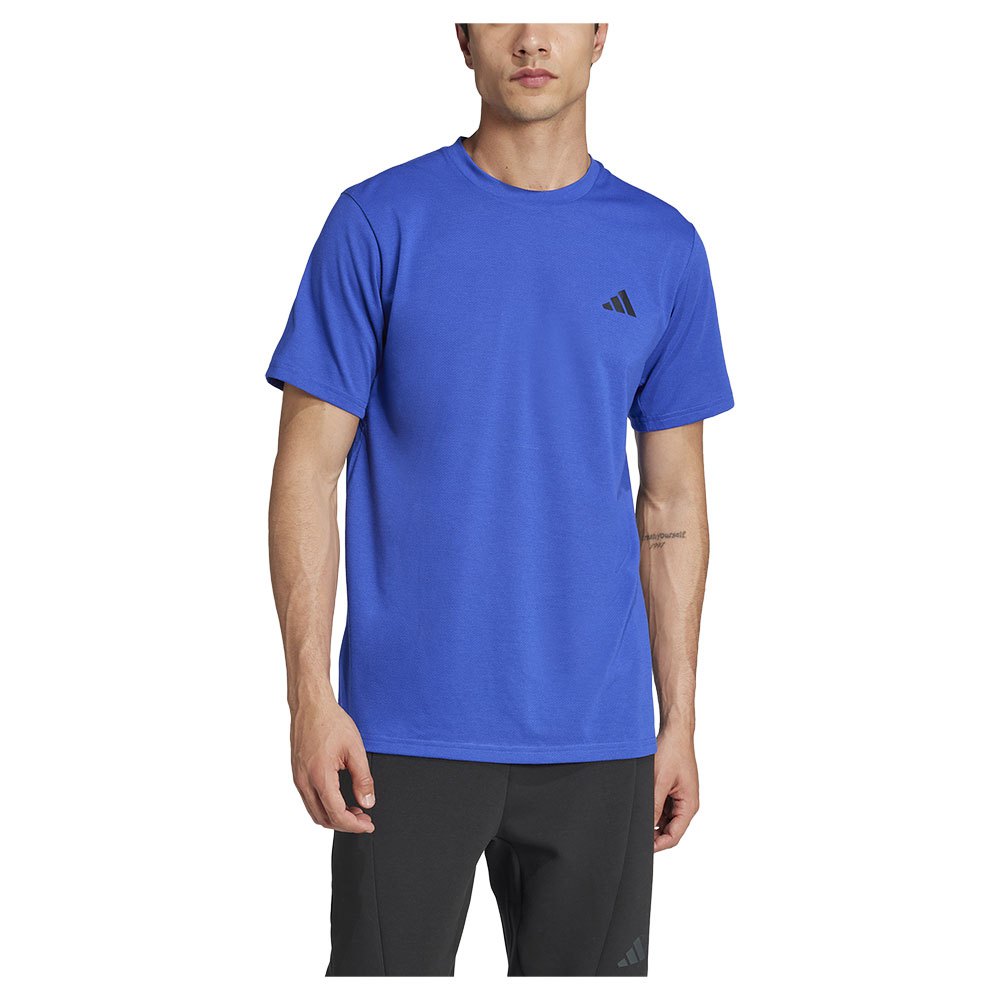 Adidas Train Essentials Comfort Short Sleeve T-shirt Blau 2XL / Regular Mann von Adidas