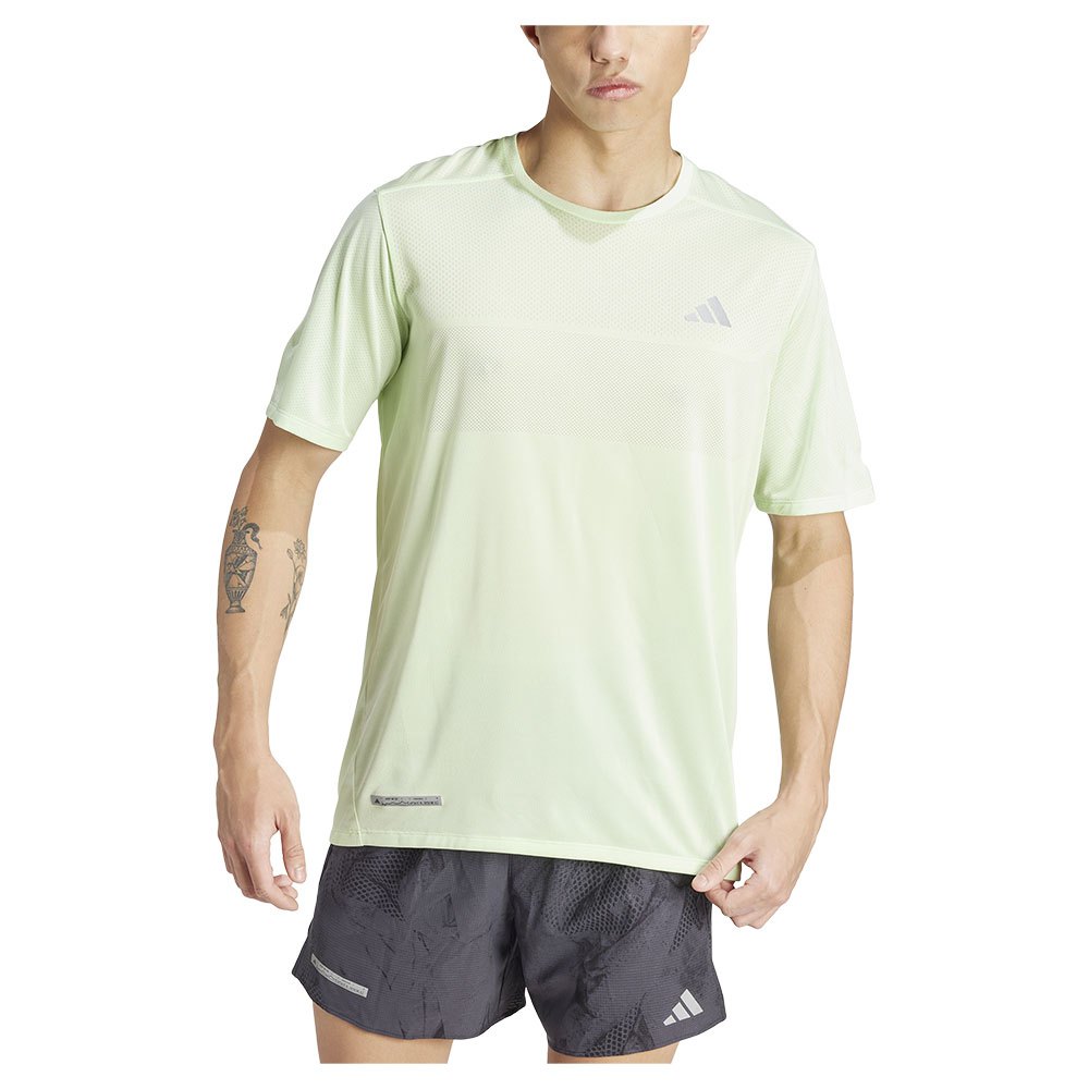 Adidas Ultimate Eng Short Sleeve T-shirt Grün M Mann von Adidas