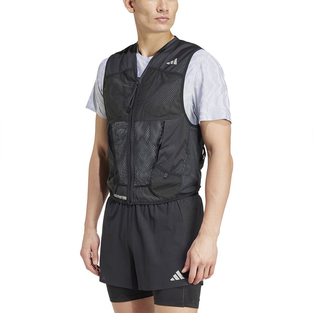 Adidas Ultimate Pocket Vest Schwarz L Mann von Adidas