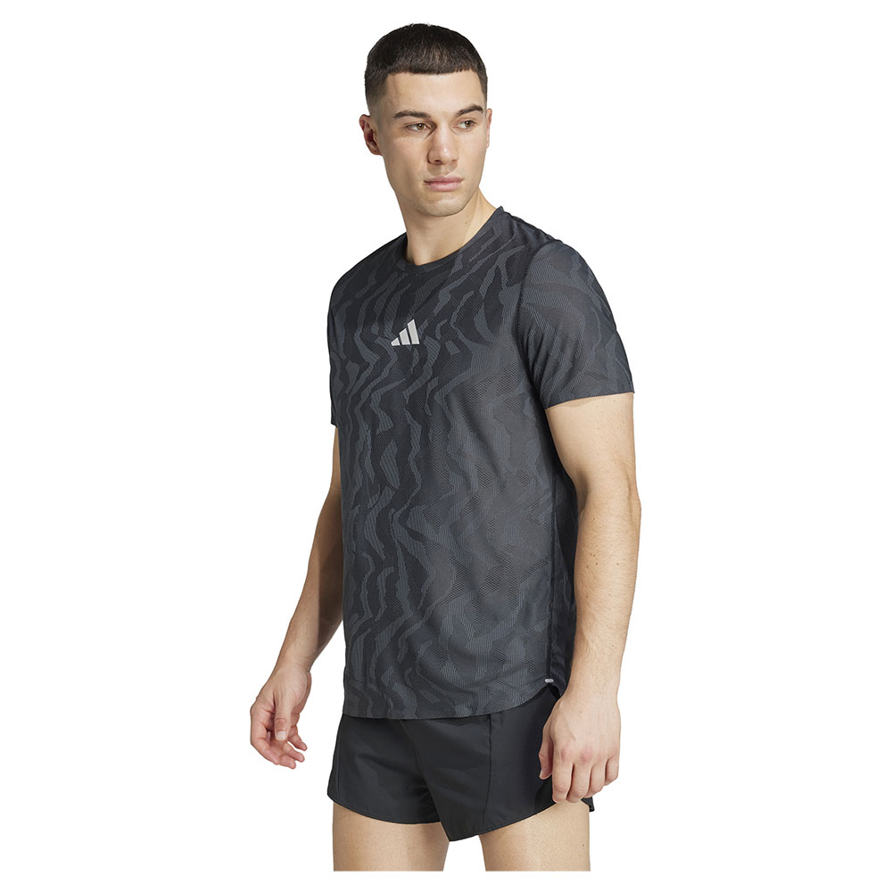 Adidas Ultimate Running Engineered Climacool+ Short Sleeve T-shirt Schwarz S Mann Adidas Ultimate Running Engineered Climacool+ Short Sleeve T-shirt Schwarz S Mann von Adidas