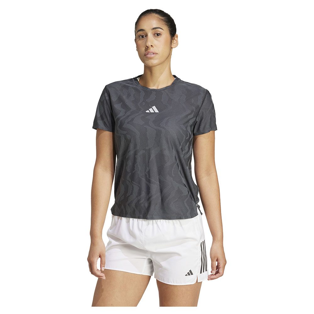 Adidas Ultimate Running Engineered Climacool+ Short Sleeve T-shirt Schwarz XS Frau Adidas Ultimate Running Engineered Climacool+ Short Sleeve T-shirt Schwarz XS Frau von Adidas