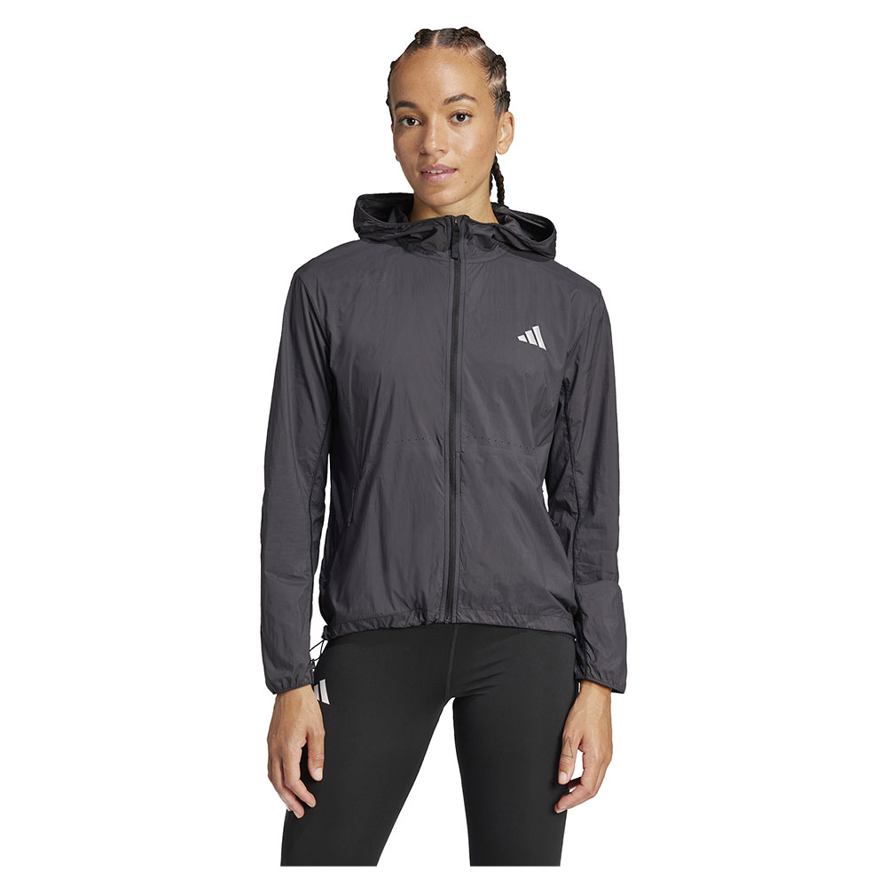 Adidas Ultimate Running Uv Jacket Schwarz,Grau L Frau von Adidas