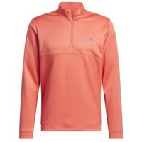 Adidas Ultimate365 Textured Quarter-Zip Top Stretch Midlayer rot von Adidas