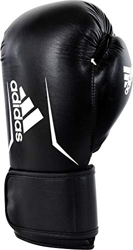 Adidas Unisex – Erwachsene Speed 101 Boxhandschuhe, Black/White, 12 Adidas Unisex – Erwachsene Speed 101 Boxhandschuhe, Black/White, 12 von Adidas