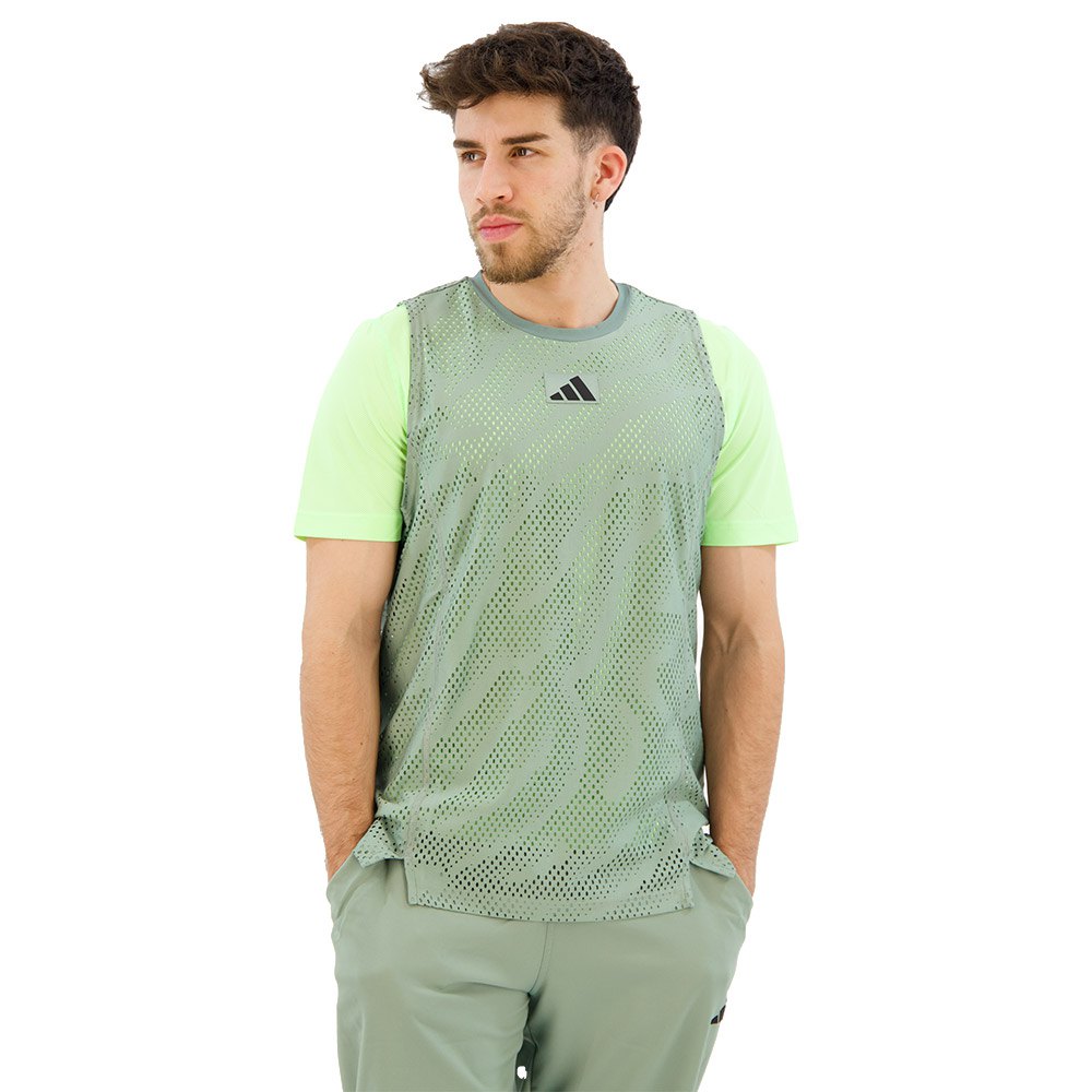Adidas Wow Pro Short Sleeve T-shirt Grün M Mann Adidas Wow Pro Short Sleeve T-shirt Grün M Mann von Adidas