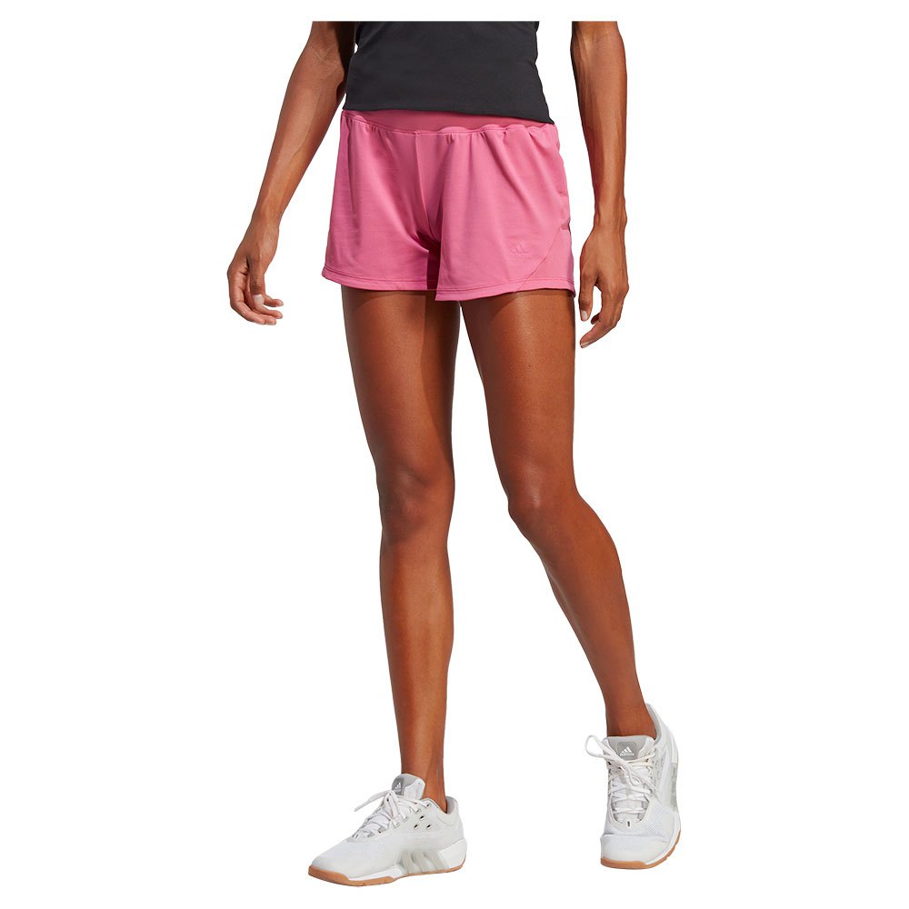 Adidas Wtr Hiit Knitit Shorts Rosa M Frau von Adidas